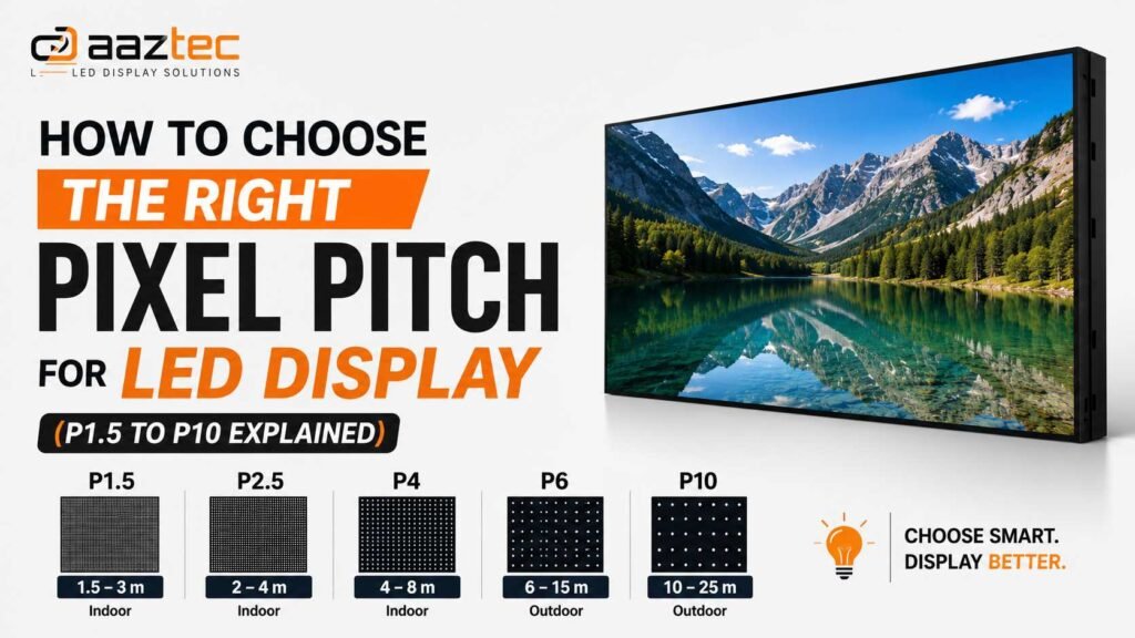 Pixel Pitch for LED Display