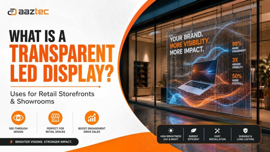 What Is a Transparent LED Display?