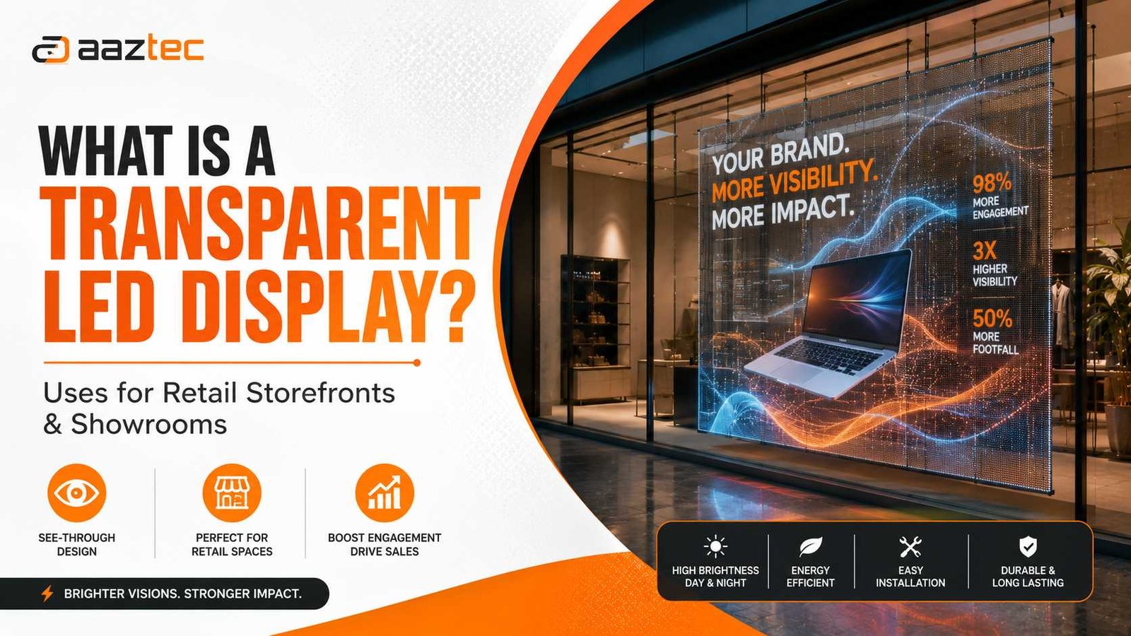 What Is a Transparent LED Display?